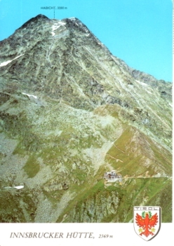 Stubaier Alpen - Innsbrucker Hütte - A 1997 95 001 ●
